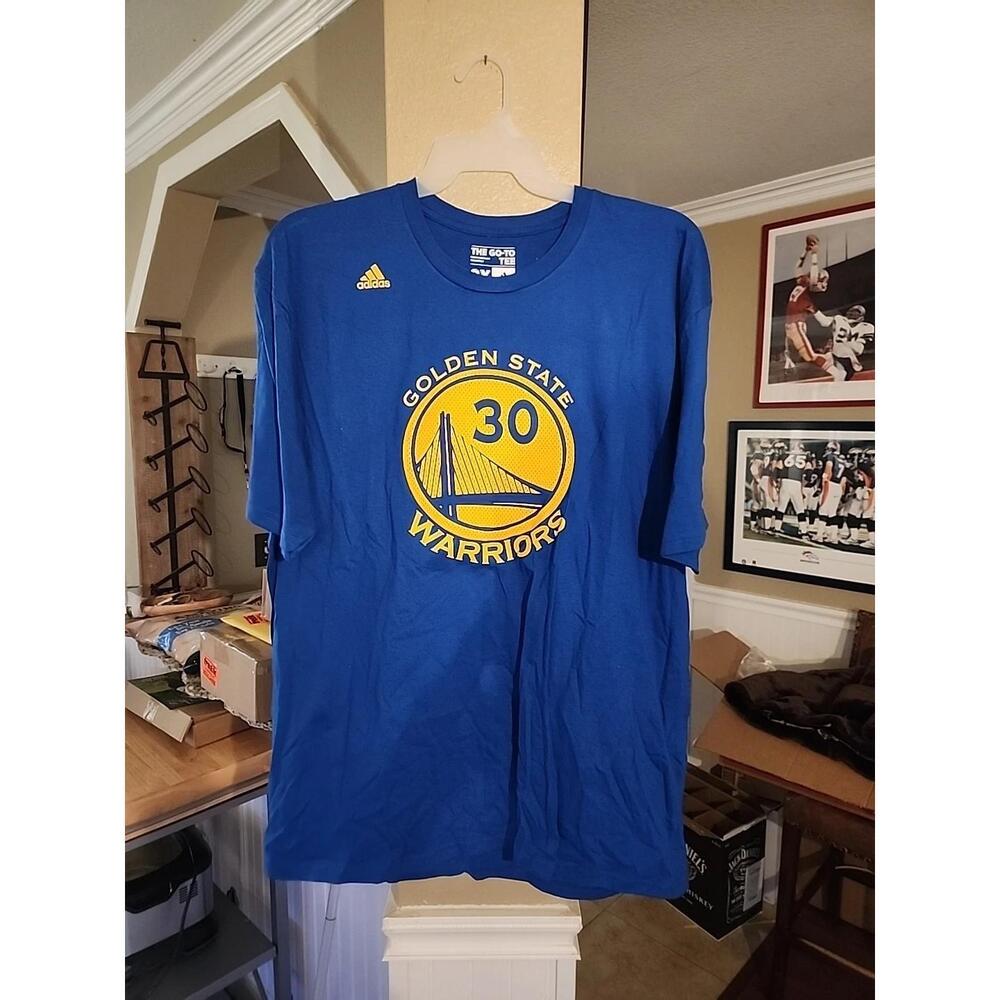 X Nba Golden State Warriors Steph Curry Graphic Print Short Sleeve Tee 1